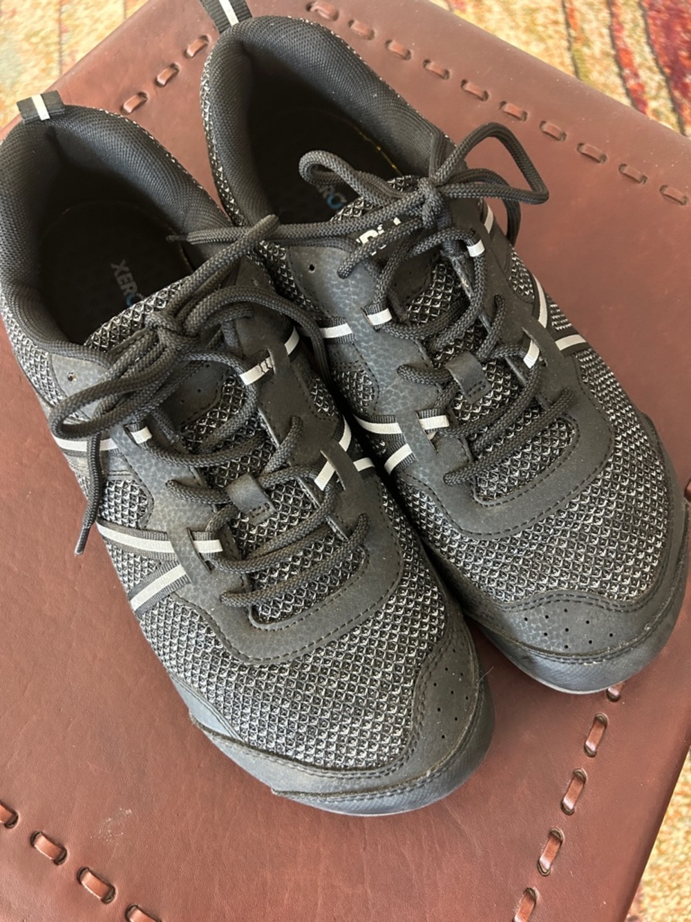 Mens XeroShoes Black & Gray Athletic shoes TERRAFLEX II Size 11